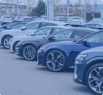 Vehicle dealership forecourt
